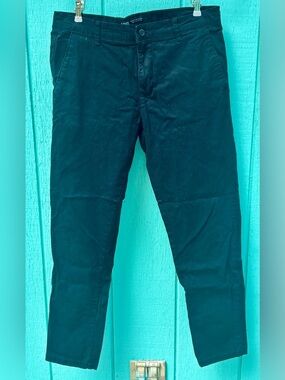 Zara Man DNWR Fitted Chino Pants in Black Size 32